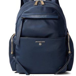 Michael Kors Prescott Large Backpack Navy One Size